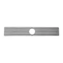 Ribbed Diatomite Sink Splash Mat Grey