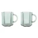 Flower Mug Set Fern 2pc
