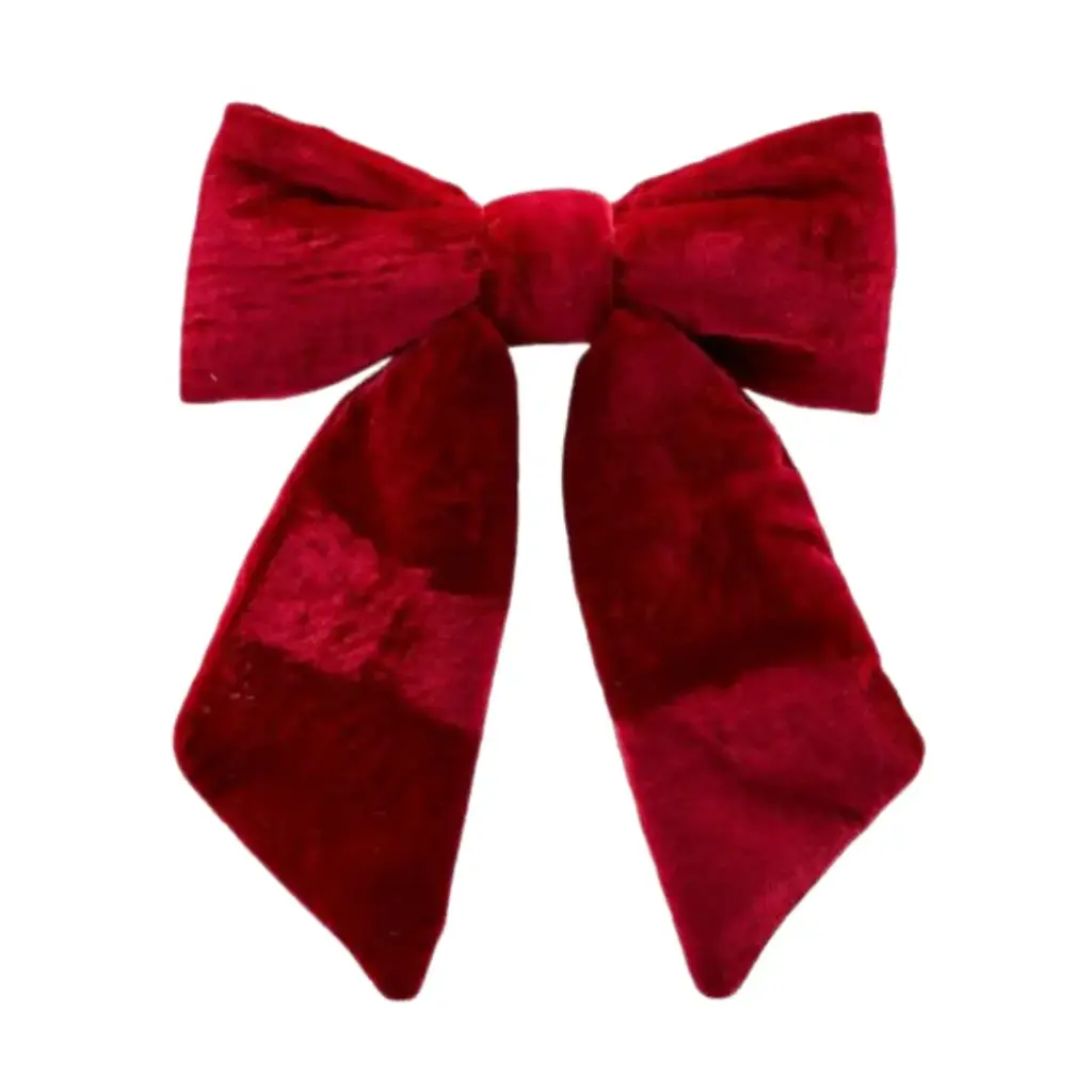 Velvet Bow Red 8x10in