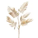 Fern Metal Branch Gold 40in