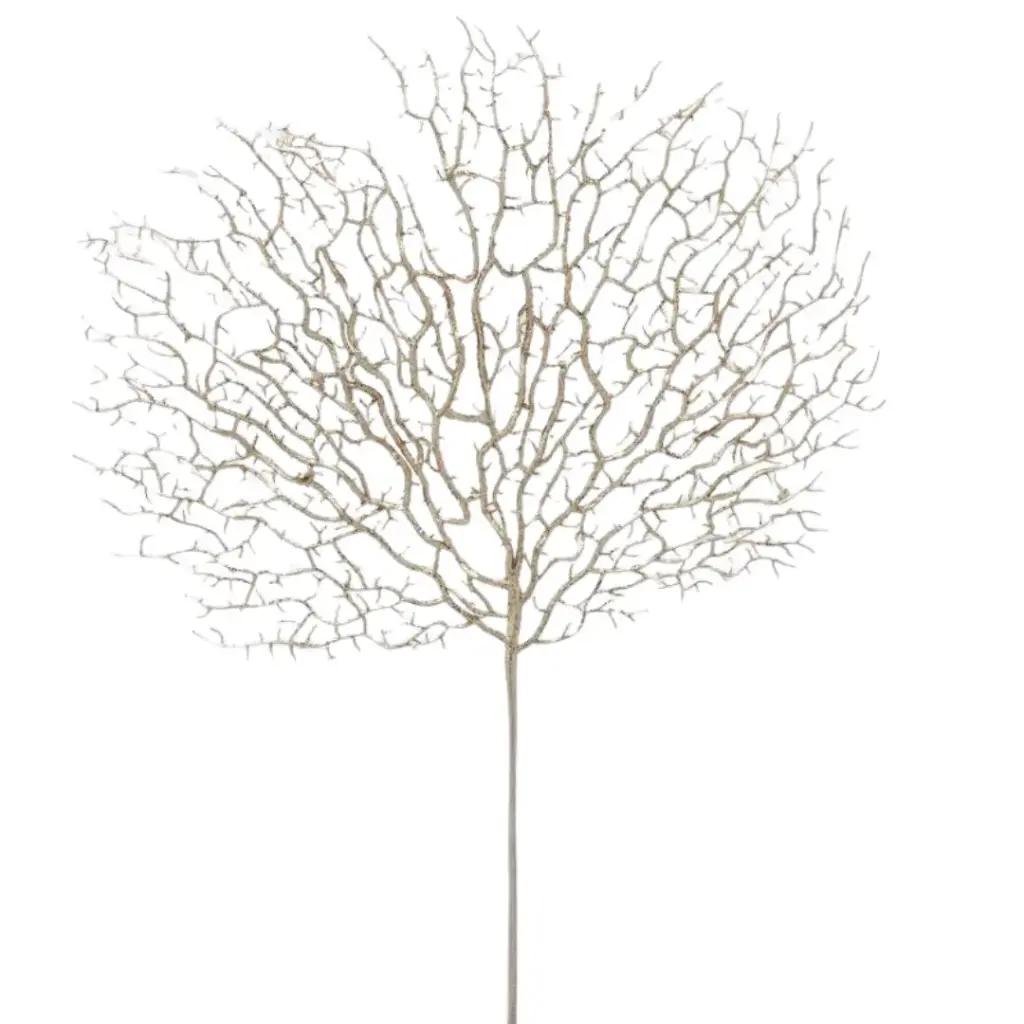 Coral Branch Platinum 30x18in