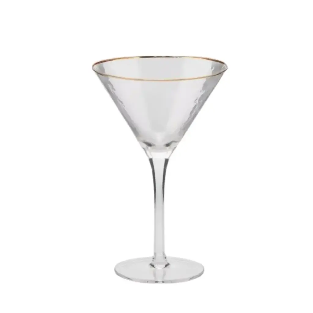 Goldrim Cocktail Glass 8in