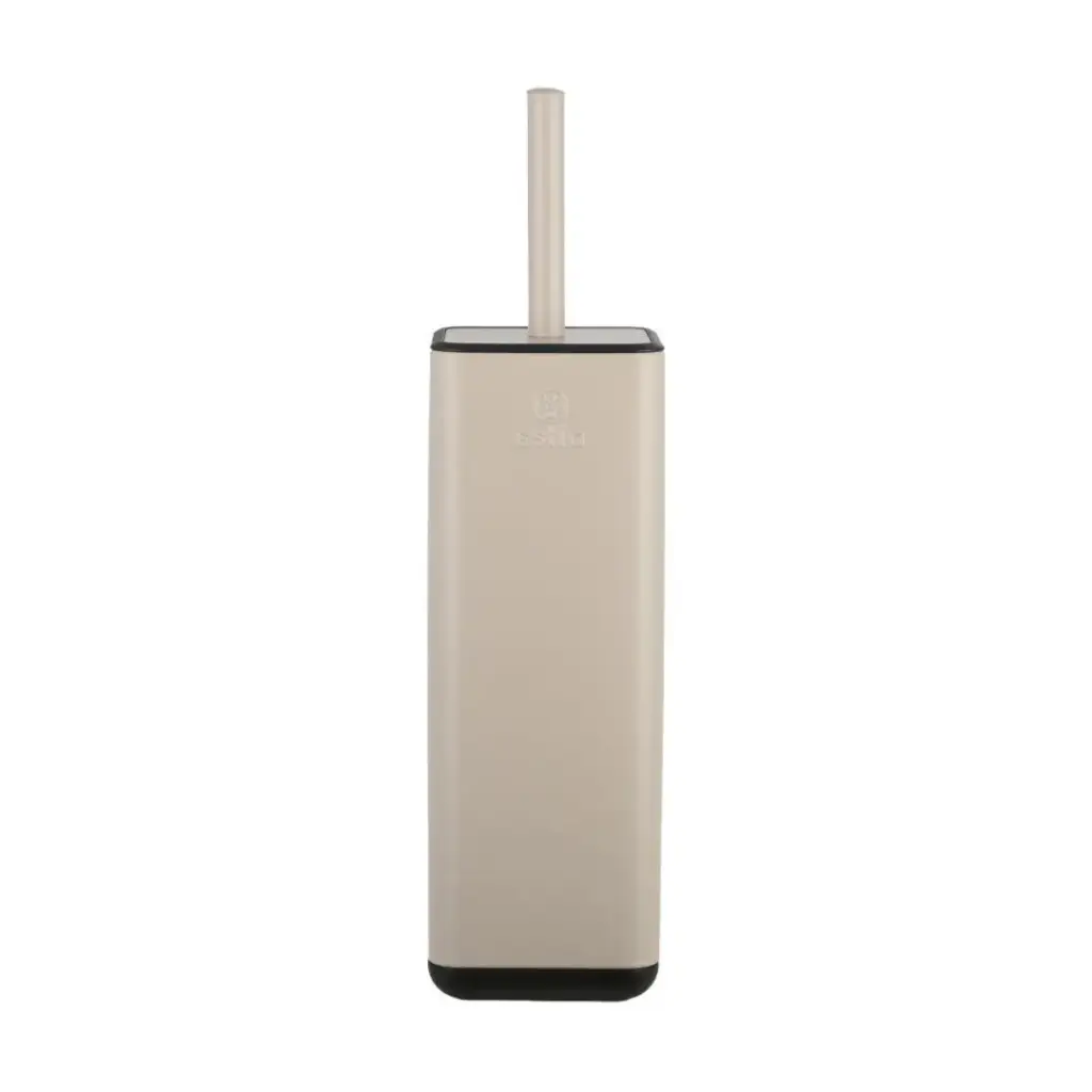 Cubic Toilet Brush Taupe