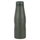 Insulated Travel Flask Olive Flow 17.6oz