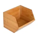 Stackable Bamboo Organizer 7x6in
