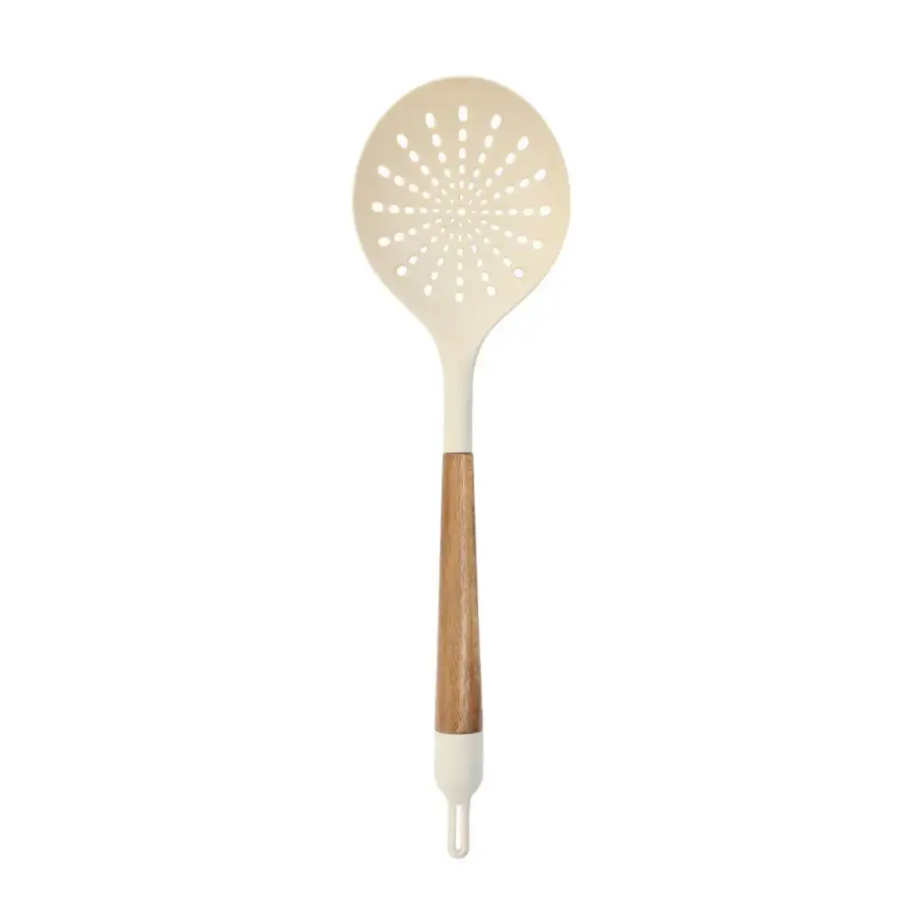 Allure Slotted Spoon Ivory