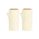 Allure Stoneware Oil & Vinegar Set 2pc