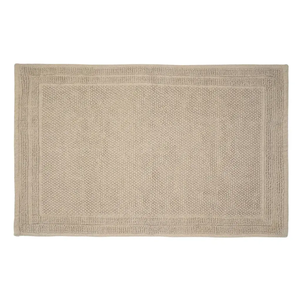Fjord 100% Cotton Bath Mat Desert