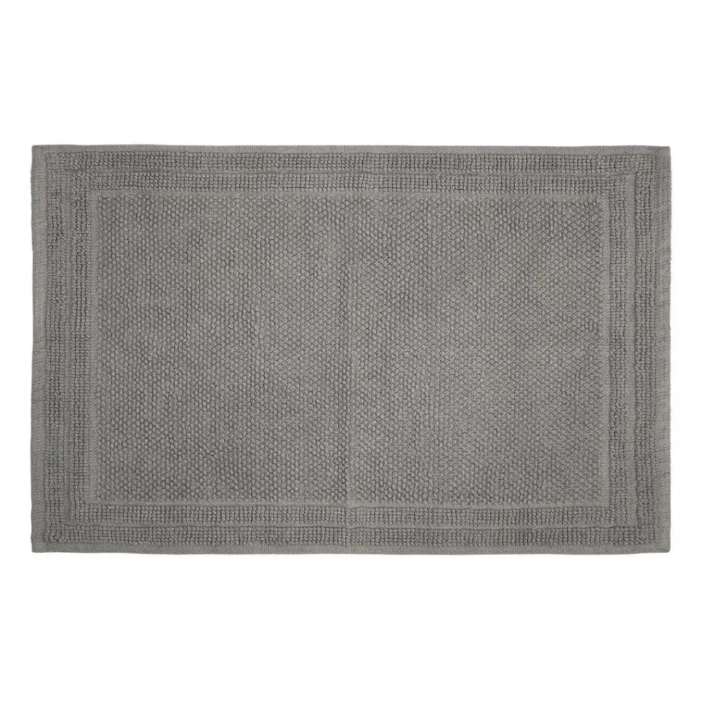 Fjord 100% Cotton Bath Mat Dove Grey