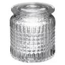 Precious Glass Cotton Jar