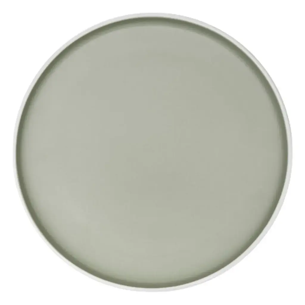 Alix Rimmed Dinner Plate Sage