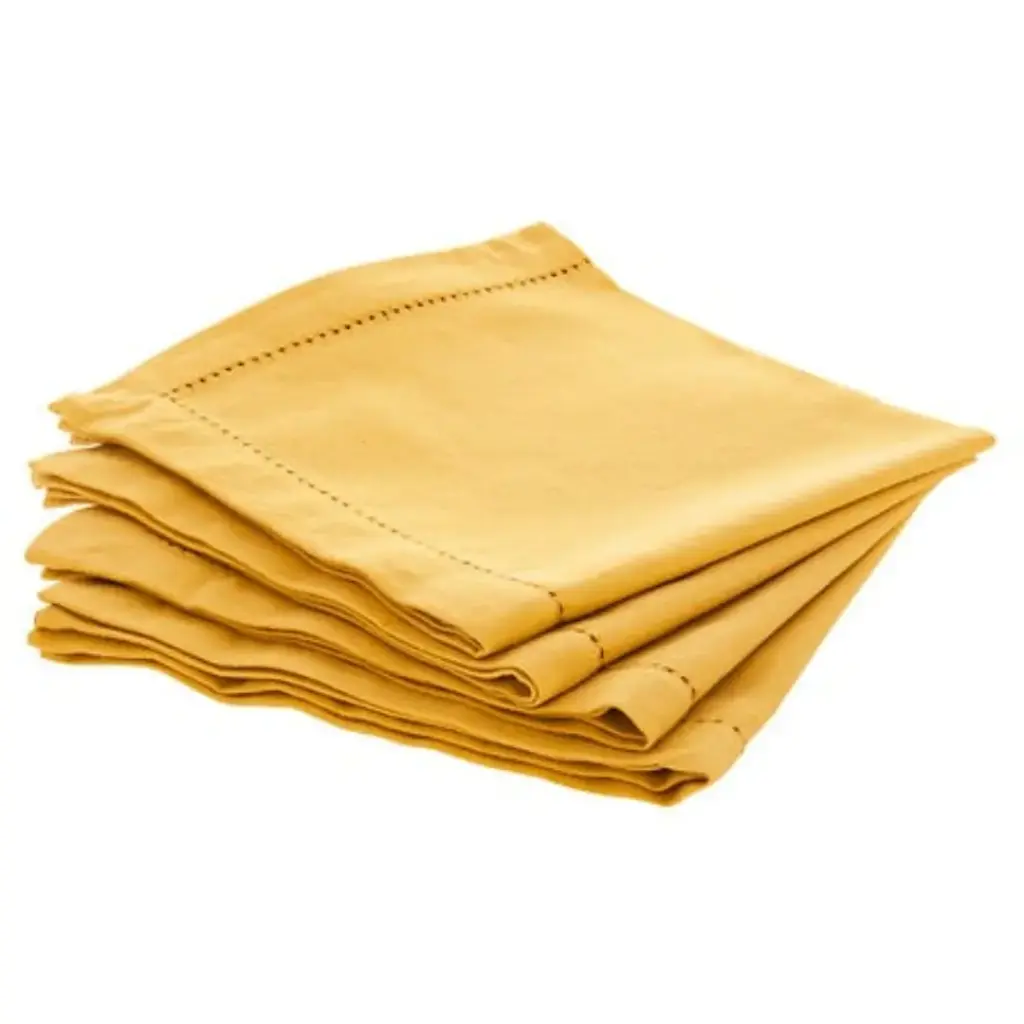 Chambray Napkin Ocher 4pc
