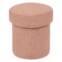 Terracotta Fabric Pouf