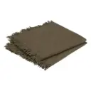 Maha Fringed Napkin Set Green 2pc