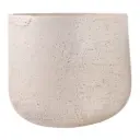 Textured Planter Ivory 18in