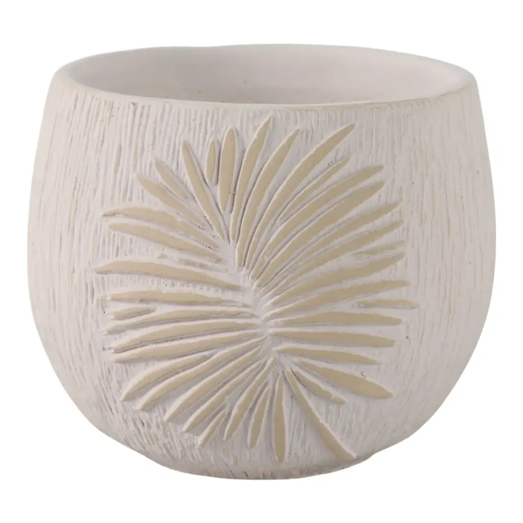 Pampas Rounded Planter 6in