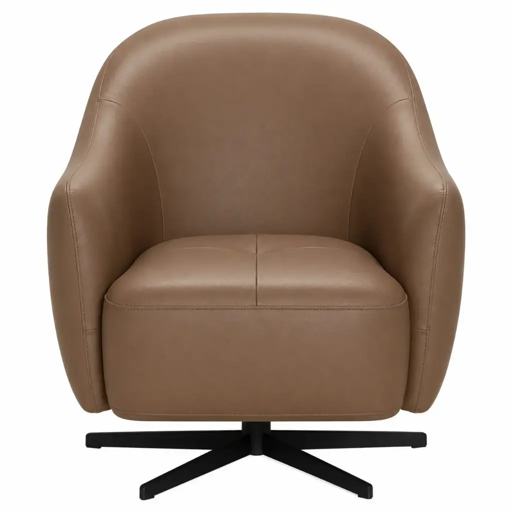 Tyler Swivel Chair Almond
