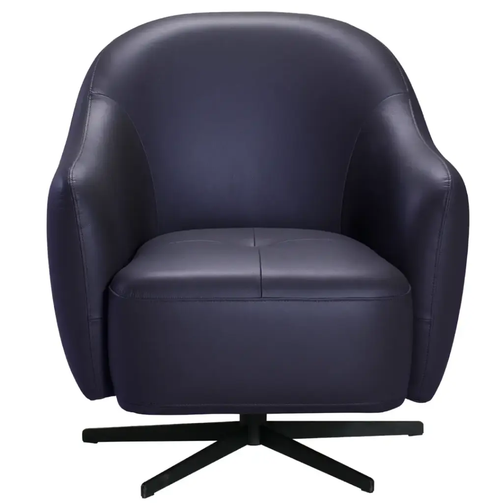 Tyler Swivel Chair Navy