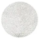 Capelinni Round Placemat Silver 15in