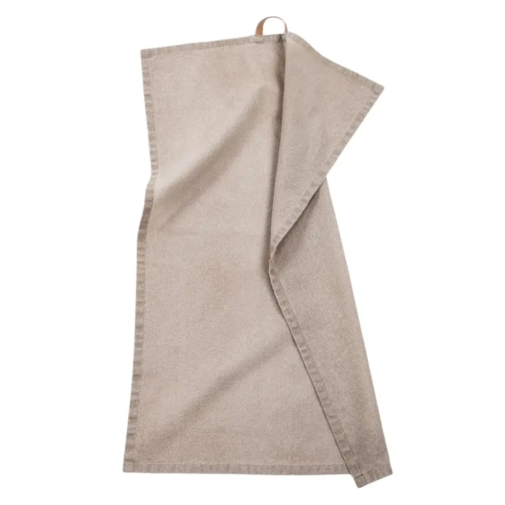 Myrna Kitchen Towel Set Taupe 3pc