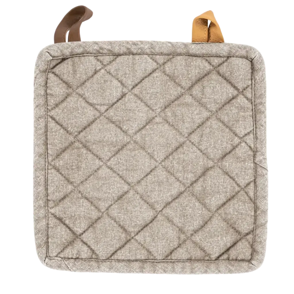 Myrna Potholder Set Taupe 2pc