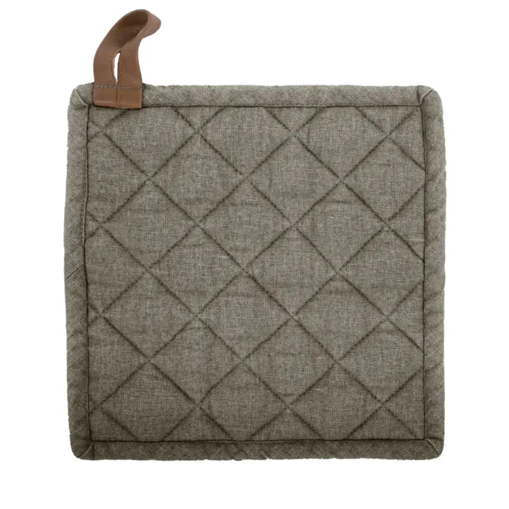 Myrna Potholder Set Olive Green 2pc
