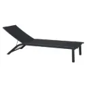 Solara Sunlounger Gunmetal