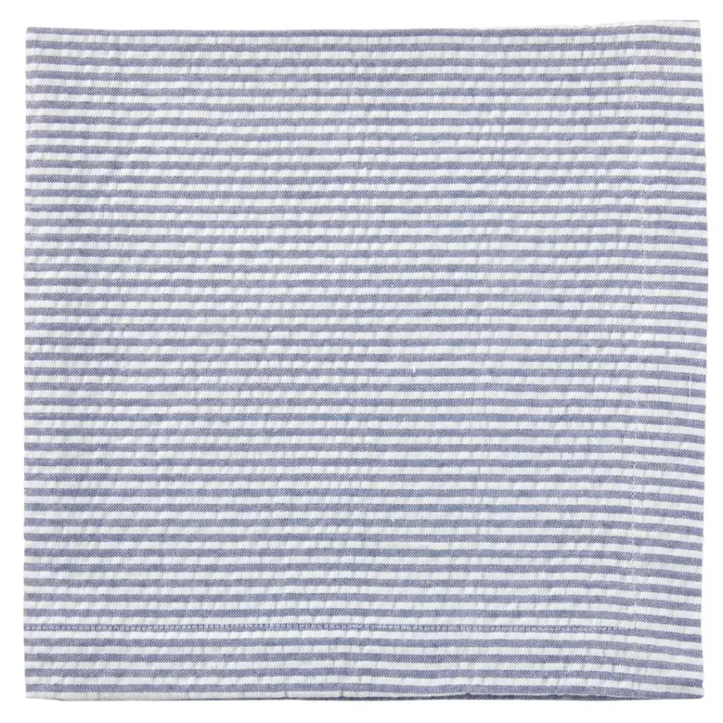Seersucker Napkin Navy
