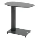 Rayne C-Shaped Side Table Graphite