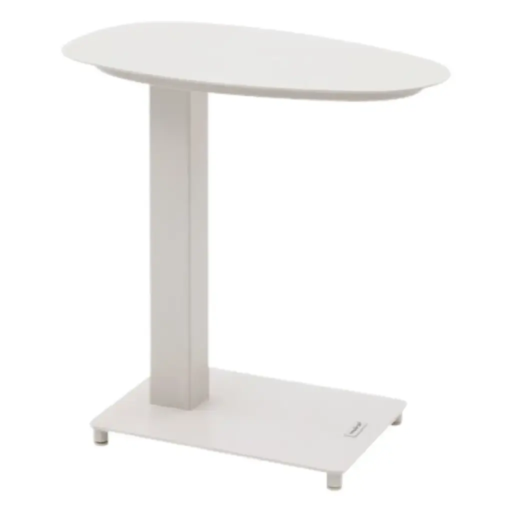 Rayne C-Shaped Side Table Oat