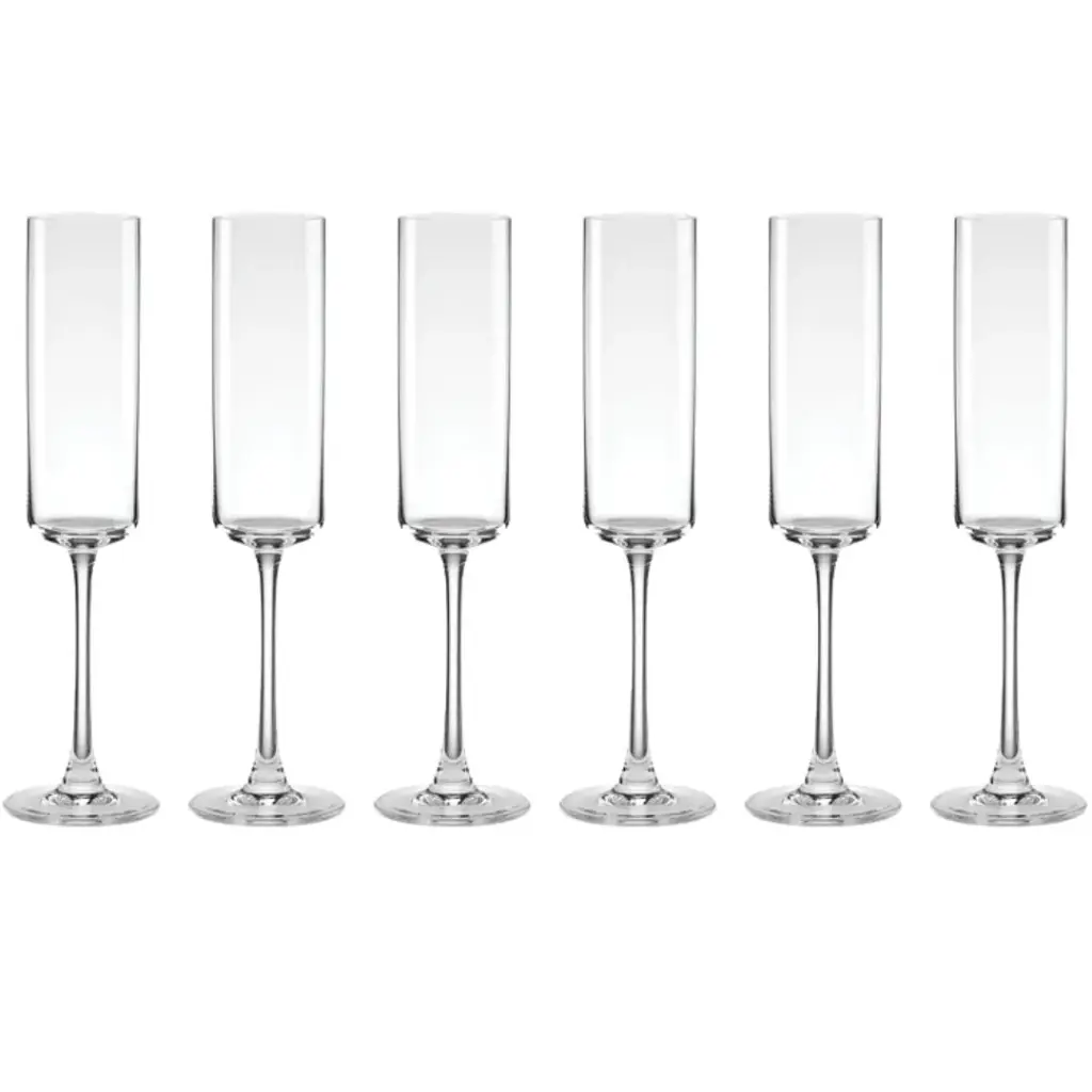 Lenox Tuscany Classic Straight Edge Champagne Flute 6pc