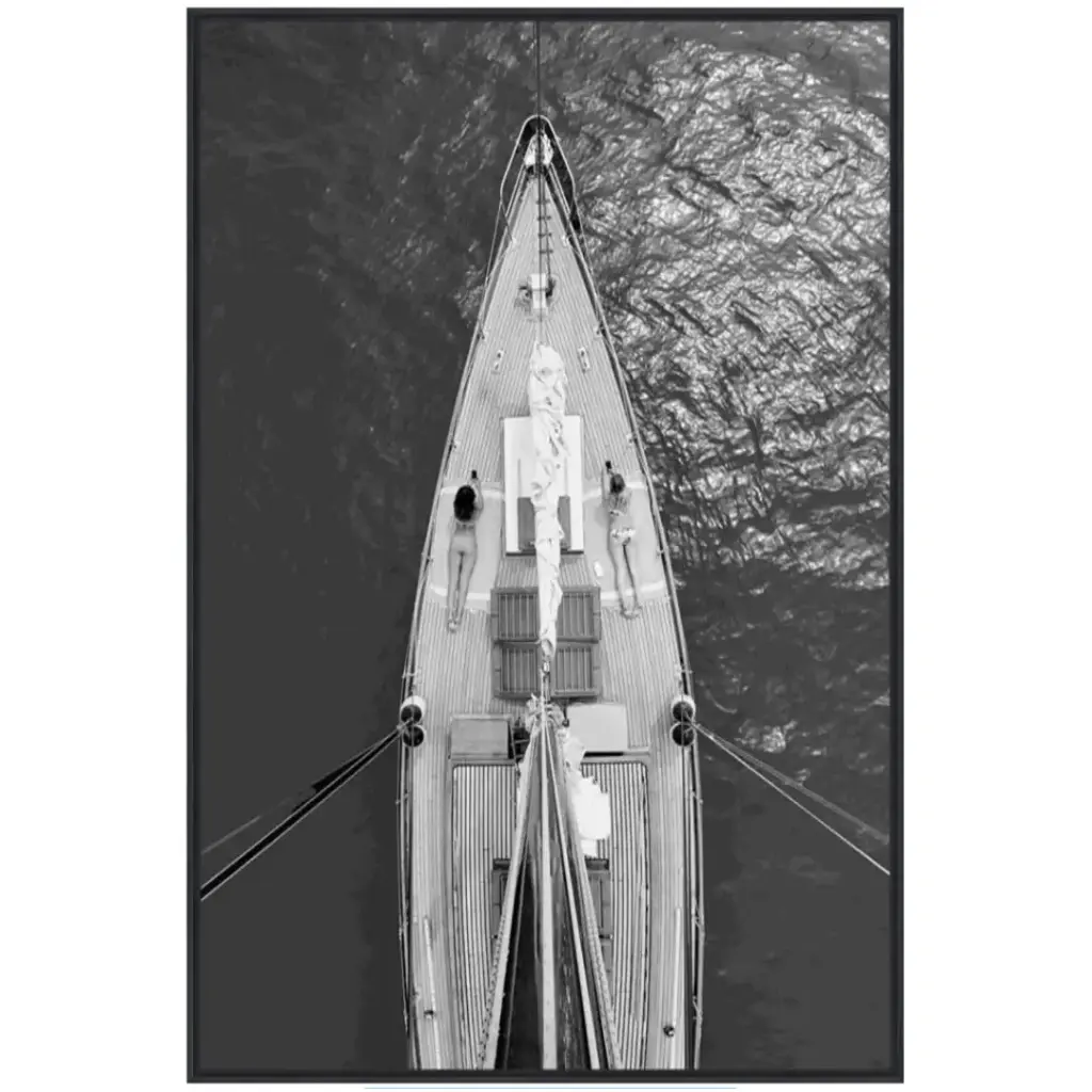 Ocean Passage II Tempered Glass 24x36in
