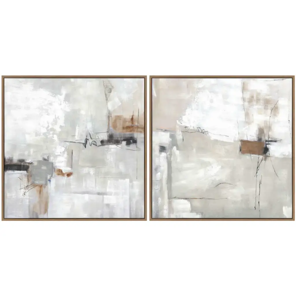 Reverance Framed Canvas 2pc 24x24in