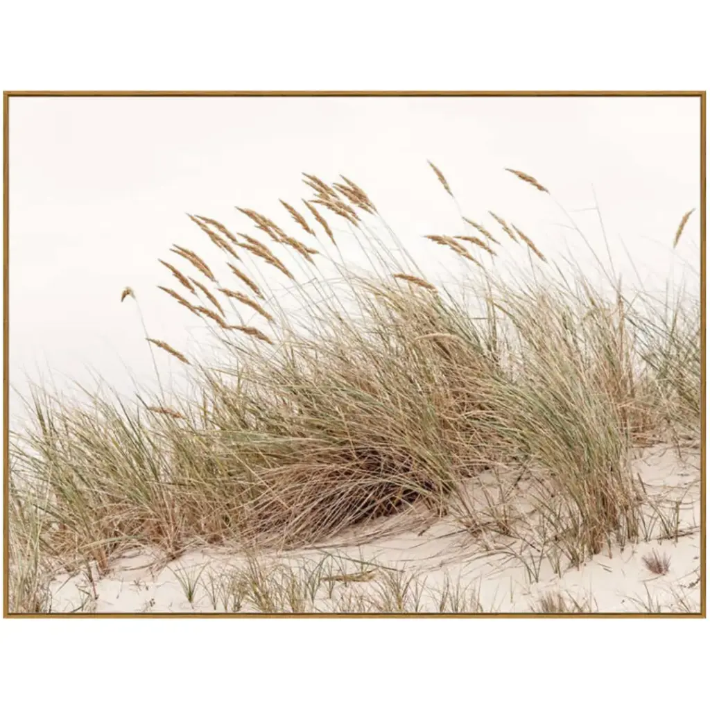 Whispering Dunes Tempered Glass Art 36x48in