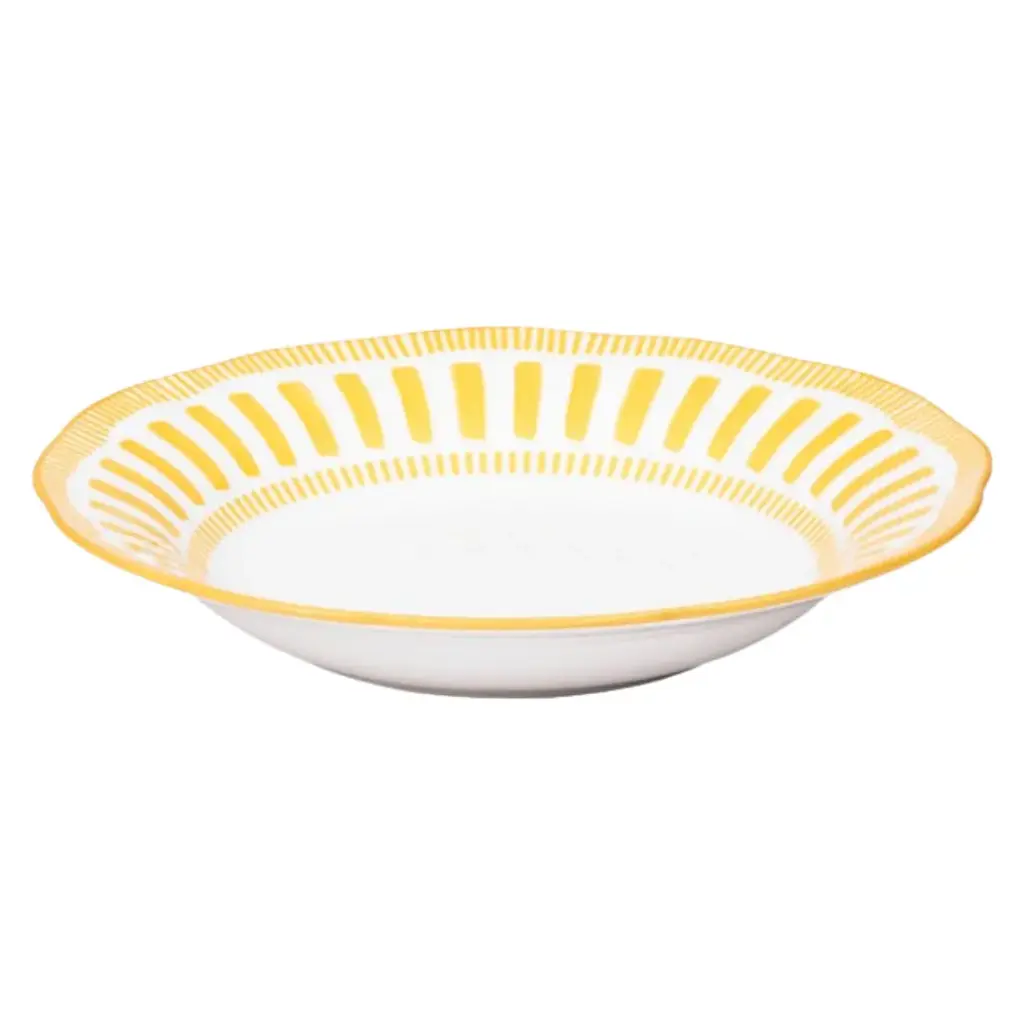 Napoli Yellow Soup Bowl