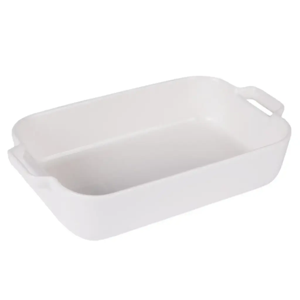 Baking Dish Rectangular White 12x7in