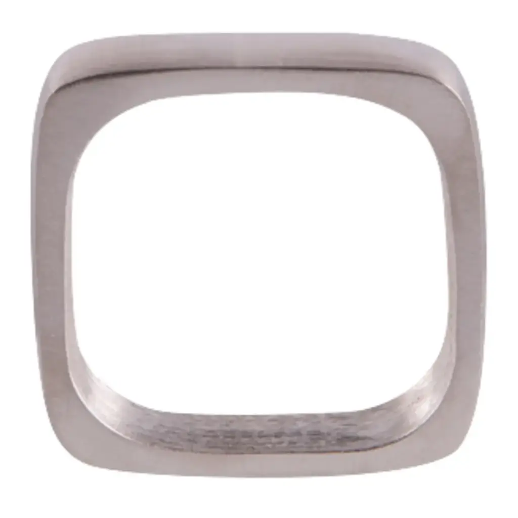 Elite Napkin Ring Silver 4pc