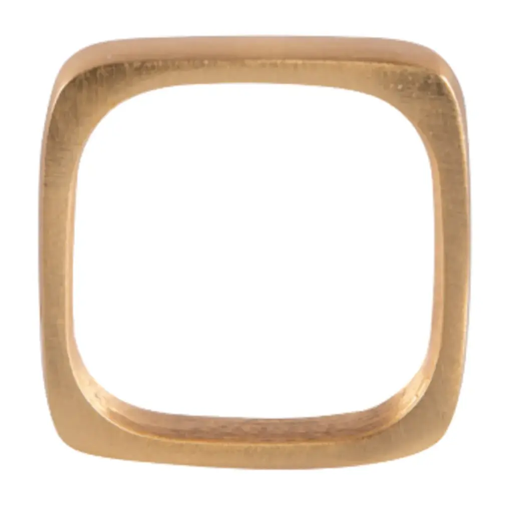 Elite Napkin Ring Gold 4pc