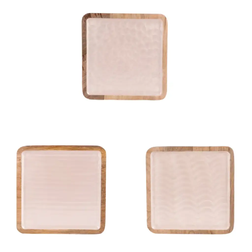 Mellow Tray Square Assorted 10in
