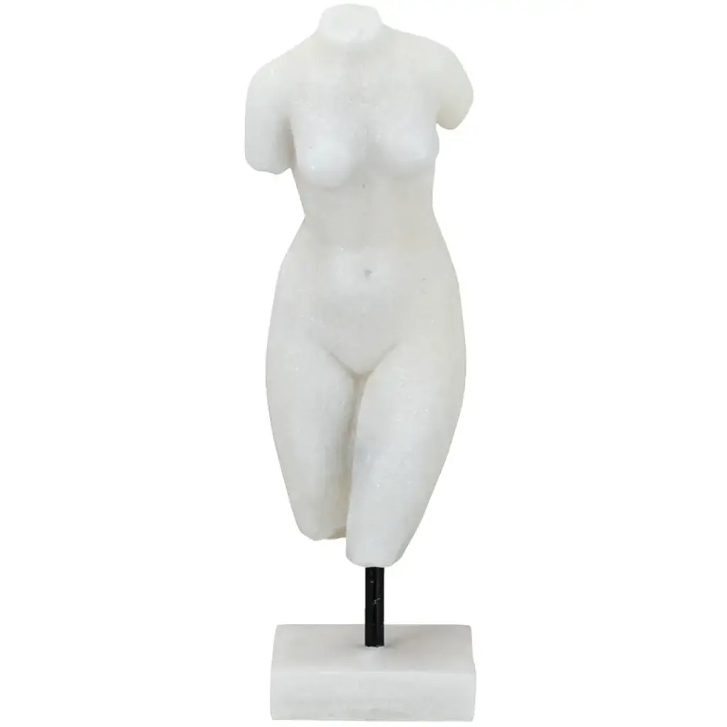 Nude Female Bust on Stand 14.5in