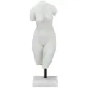 Nude Female Bust on Stand 14.5in