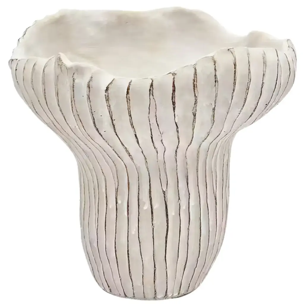 Coral Textured Planter 9.3in