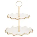 Gold Edge Tiered Server 10x8in