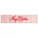 Toile Runner Merry Christmas Red 16x72in