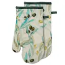 Olive Oven Mitt Set 2pc