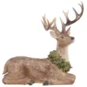 Deer with Wreath 15n