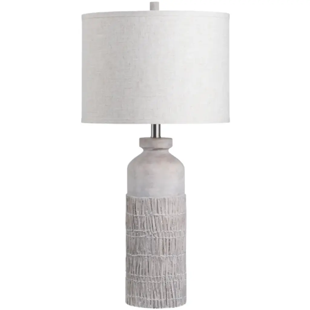 Tanner Bottle Shaped Lamp 31in