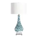 Anel Blue Reactive Glass Table Lamp 31.5in