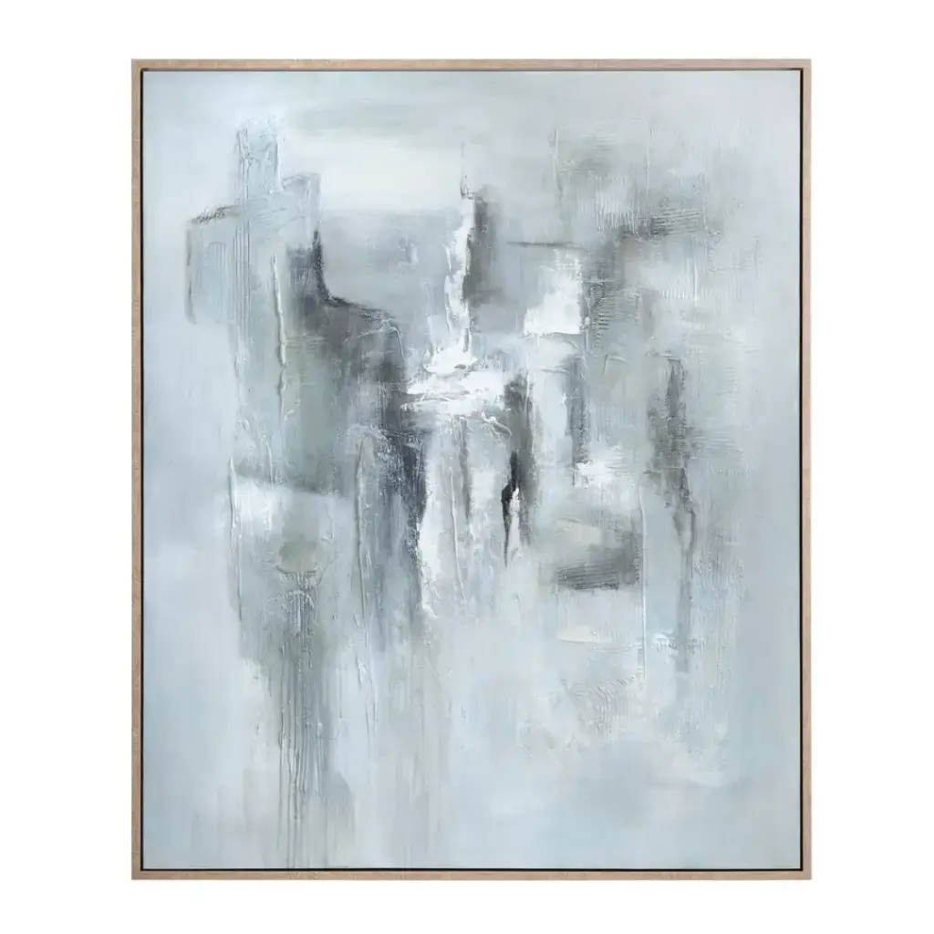 Echoes in Mist Framed Canvas Art 51.6x61.6in
