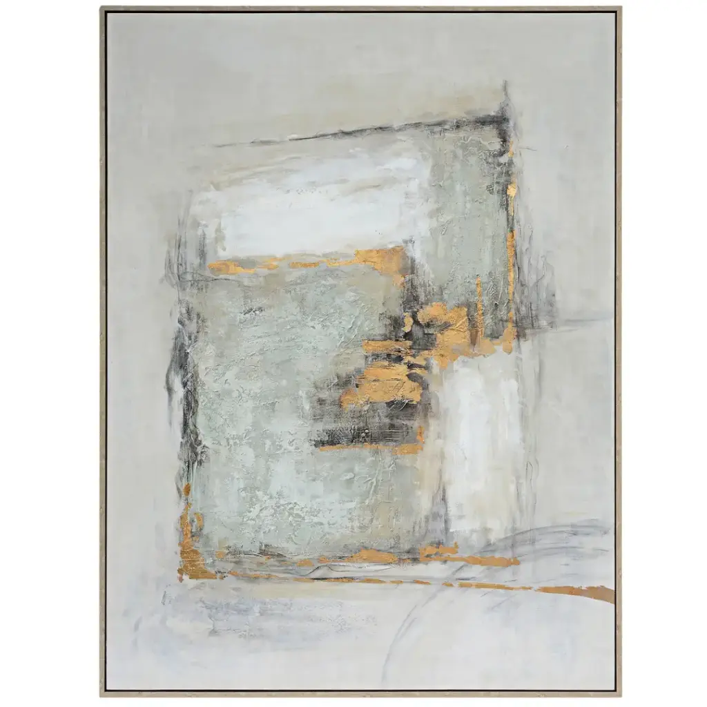 Veiled Light Framed Canvas Art 48x64in